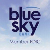 blue sky bank logo image