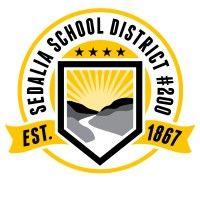 sedalia school district 200 logo image