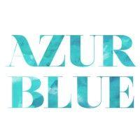 azur blue logo image