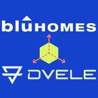 blu homes <> dvele logo image