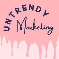 untrendy marketing logo image