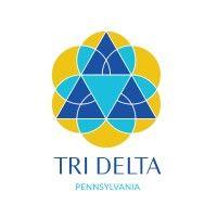 tri delta upenn logo image