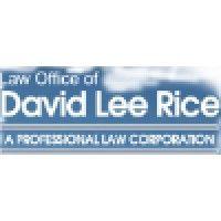 david lee rice, a professional law corporation