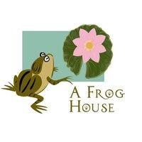 a frog house logo image