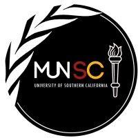 model united nations of southern california logo image