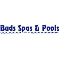 buds spas and pools logo image