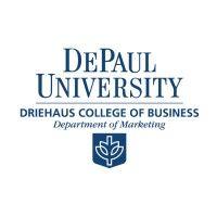 depaul university department of marketing logo image