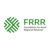 frrr (foundation for rural & regional renewal) logo image