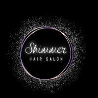 shimmer hair salon logo image