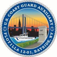 united states coast guard auxiliary flotilla 12-01 logo image