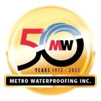 metro waterproofing inc logo image