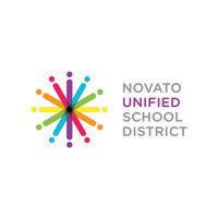 novato unified school district logo image