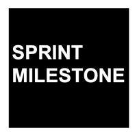 sprint milestone logo image