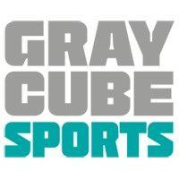 gray cube sports logo image