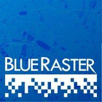 blue raster logo image