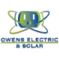 owens electric & solar logo image