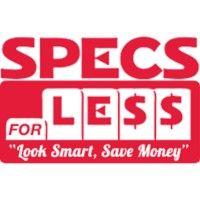 specs for less