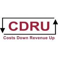 costs down revenue up logo image