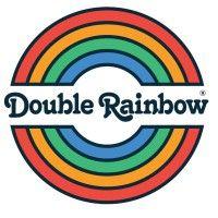 double rainbow gourmet ice cream logo image