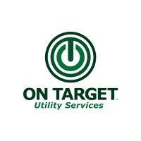 on target utility services logo image