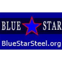 blue star steel logo image