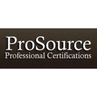 prosource professional certifications logo image