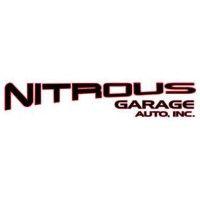 nitrous garage bmw, mercedes & rover wheels logo image