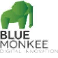 blue monkee logo image