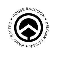 house raccoon logo image