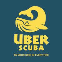 uber scuba komodo logo image