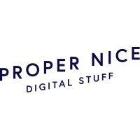 proper nice digital logo image