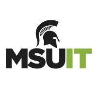 michigan state university information technology logo image