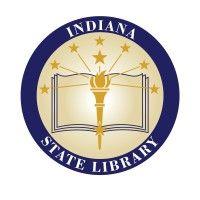 indiana state library logo image