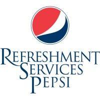 refreshment services pepsi inc logo image