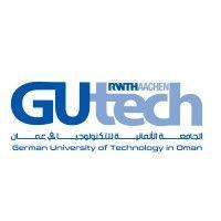 german university of technology in oman logo image