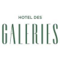 hotel des galeries logo image