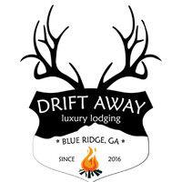 drift away luxury lodging logo image