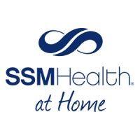 ssm health at home, wi logo image