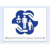 serene home nursing agency logo image