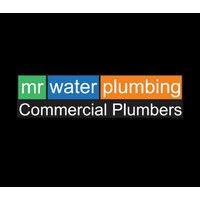 mr water plumbing logo image