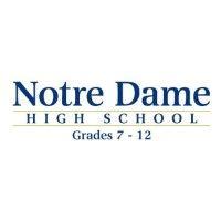 notre dame high school gr. 7-12, elmira ny logo image