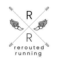 rerouted running logo image