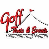 goff tents & events logo image