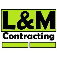 l.m. contracting logo image