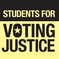 students for voting justice logo image