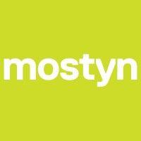 mostyn, wales uk logo image