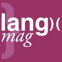 language magazine logo image