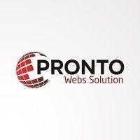 pronto webs solution logo image