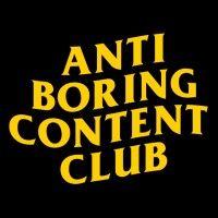 anti boring content club logo image