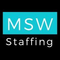 msw staffing logo image